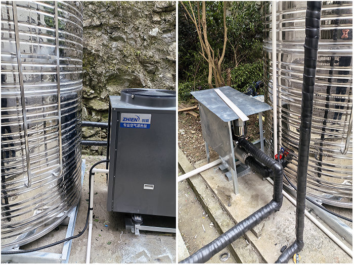 學校熱水工程：湖北黃岡一中學熱水項目