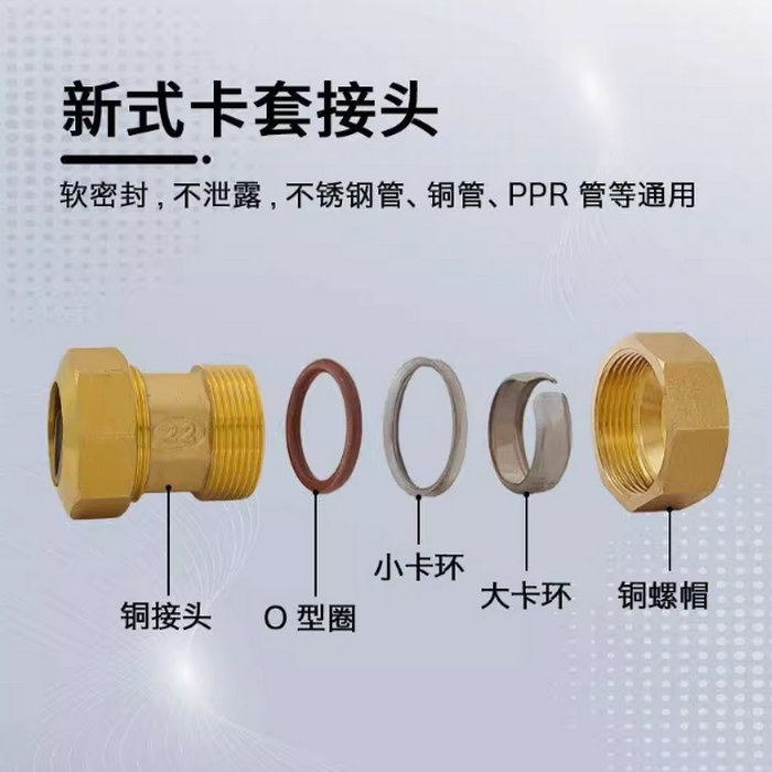 紫銅管接頭（平板連接件）